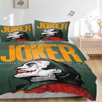 3pcs Joker, Joaquin Phoenix Bedding Set. Soft and Comfortable with No Core Included (1x Duvet Cover + 2x Pillow Covers) yy251010118 135x200cm