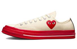 Chuck 70 Comme des Garçons Play x Chuck 70 Converse žemi 'Pristine Red' A01796C 35 beige