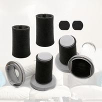 Filtravimo elementas kempinė Deerma DX700 DX700S belaidžio dulkių siurblio dalims black