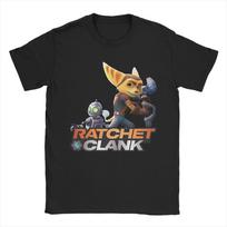 Men Women Fashion Ratchet And Clank T Shirt Tee 100% Cotton  T-shirts Clothes S įvairiaspalvis