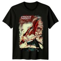 Fright Night (1986) Movie Poster Inspired T-Shirt Retro Tee Unisex S įvairiaspalvis