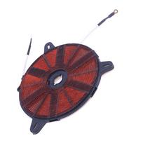 Induction Cooker Coil Cooking Component Heating 1500-2000W Universal Panel Copper Plated Coils Safe Professional Kitchen Part brown