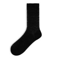 MEIKAN Women's Trendy Mid-Calf Socks – Spring/Summer Breathable Cotton, Contrasting Colors, Piled-Up Design One Size for Women juoda