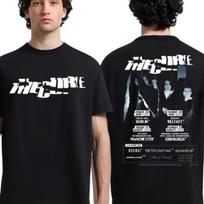 The Cure Tour 2026 Black Double Side Print Unisex T-Shirt S
