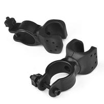 Torch Clip Bicycle Front Lamp Holder Flashlight with Anti-skid Rubber Waterproof Bicycle Accessories juoda