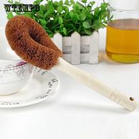 Cleaning Brush Super Comfortable Cleaning Cleaner Brush Multifunctional Pan Bowl Brush 3 Pcs black