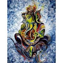 „Pasidaryk pats“ deimantinis siuvinėjimas Ganesha Indijos Budos deimantų tapyba kryželiu 20X30CM