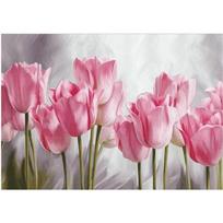 Pilnas 5D „pasidaryk pats“ deimantinis paveikslas Graži lelijos deimantinė siuvinėjimo kryželiu rinkiniai namų dekoro rankų darbo dovana Round 20x30cm pink