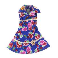 Purple Strawberry Fashion Doll Dress For Barbie 1/6 Doll Clothes Outfits Party Gown For Barbie Doll Accessories  Kids Child Toy violetinė