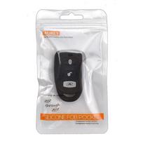 Silikoninis automobilio nuotolinio valdymo raktų dėklas, skirtas Hyundai Elantra Sonata Veloster, skirtas Kia Optima Sorento Rondo Spectra 2009-2017 Cover Fob Shell juoda