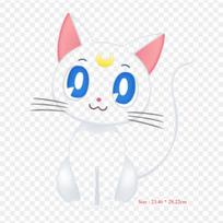 luna sailor moon drops artemis Iron On Patches For Clothing Applique Stickers On Clothes Heat-Sensitive Custom Patch