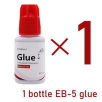 EONBEAUT klijai blakstienų priauginimui, vandeniui atsparūs klijai 5 ml 1 sekundės white