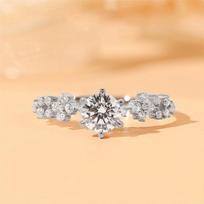 New Delicate Women Wedding Rings with Shiny Crystal Cubic Zirconia Fashion Style Engagement Party Rings Modern Lady's Jewelry 6