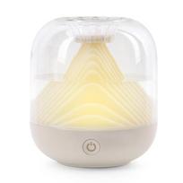 Drėkintuvas Mini Stalinis Aromaterapinis 1800mAh USB Atmosferos Lempa 700ml Didelės Talpos Namams balta