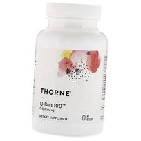 Kofermentas Q10, ubichinonas, Q-Best 100, Thorne Research 60 gelio dangteliai (70357008) 60softgels