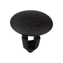 ECF2267 10 vnt. apdailos plokštės laikiklių VW Juoda nailono galvutės skersmuo: 18mm kotelio skersmuo: 8.7mm kotelio ilgis: 16,1 mm
