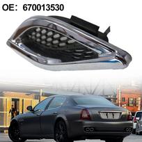 670013530 Air Inlet Grille ABS Body Side Fender Durable black