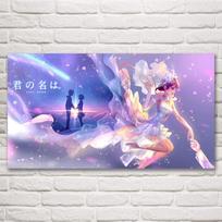 Anime Filmų Plakatai ir Spaudiniai Tapyba Namų Dekoravimo Paveikslai Paveikslai Svetainės Meno Kūriniai Modernus Plakatas Be Rėmo 20*40cm blue