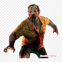 Dead Island Riptide 2 Iron on Heat Transfer Printing Vinyl Patches Sticker for Clothes DIY Appliques Washable Patches black