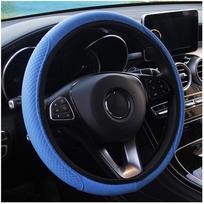 1 PCS Steering Wheel Cover Easy To Clean Easy To Store Gray Loose mėlyna
