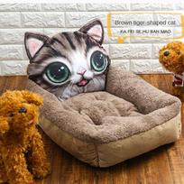 Animacinis modeliavimas Šunų būda Šilta kačių kraiko dėžė Naminių gyvūnų lizdas Šunų čiužinys Naminių gyvūnų reikmenys Kačių veislynas Small black