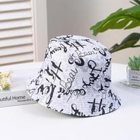 Dvipusis dėvimas spausdinta Panamos kibiro skrybėlė vyrams, moterims, vasaros apsauga nuo saulės kepuraitė Hip Hop Hat Žvejo kepurė One Size balta