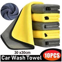 10/5 vnt. Super sugeriantis automobilio plovimo rankšluostis Valymo džiovinimo šluostė Automobilio priežiūros minkšti mikropluošto rankšluosčiai(30x30 cm) 5PC(30X30)