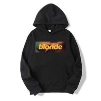 Unisex Frank Blond Ocean Hoodie Boys Dont Cry Plakatas Šviesūs megztiniai su gobtuvu Hiphopo reperio gobtuvai Šaunūs Harajuku gatvės aprangos gerbėjų dovana 2XL