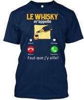 Le Whisky Mappelle Standard Unisex T-shirt S