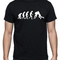 Evolution Of American Football Footballer Tee Scrum Team Player Unisex T-shirts S