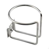 2PCS Boat Cup Holder, Premium Wall Mounted Stainless Steel Holders for Beverage Bottles Cans Mugs, gray