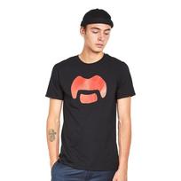 Frank Zappa Moustache Black Unisex T-shirt S