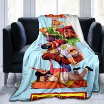 Bob's Burgers Antklodė Tina Print Pliušinė antklodė Namų Biuro sofa Kelionės Šiltos laisvalaikio studentų antklodės Flanelinės antklodės 75x90cm