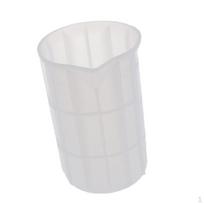 100/350 / Dervos Silikoninis Puodelis Matavimo Puodeliai 350ml white
