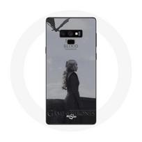 Case - Maniacase - Samsung Galaxy Note 9 - Game of Thrones - Daenerys Targaryen - Gray Logo juoda