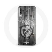 Coque Samsung Galaxy A70 slb benfica fond gris pilka