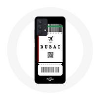 Coque pour Samsung Galaxy A32 5G Billet d'avion Dubai