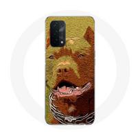 Coque pour Oppo A74 5G American Pit Bull Terrier