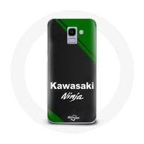 Coque pour Samsung Galaxy A8 2018 kawasaki ninja logo