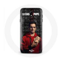 Coque pour Samsung Galaxy J7 2017 La Casa De Papel Berlin Masque