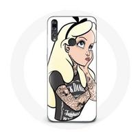 Coque pour Huawei p30 lite Alice Princesse tatouée