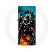 Coque pour Samsung Galaxy S6 edge Avengers film de super héros