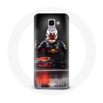 Coque pour samsung galaxy J6 2018 Formule 1 Max Verstappen Pilote F1 Red Bull RB15