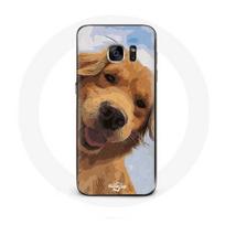 Coque pour Samsung Galaxy S6 Golden retriever Race de chiens
