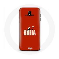 Coque pour Samsung Galaxy J5 2017 La casa de papel Sofia Art
