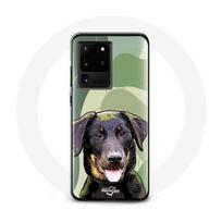 Coque pour Samsung Galaxy S20 Ultra Beauceron Noir Race de chiens juoda