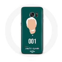Dėklas Samsung Galaxy S6 Edge Squid Game Oh Il nam Numeris 001
