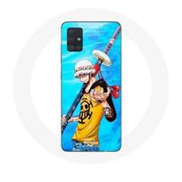 Coque pour Samsung Galaxy A71 One Piece Manga Trafalgar Law epée