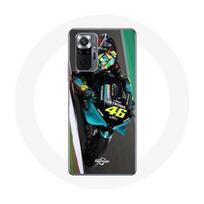 Coque pour Xiaomi Redmi Note 10 Pro Valentino Rossi Pilote de Vitesse Moto juoda