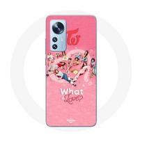 Dėklas Xiaomi Mi 12 / 12X TWICE Raudonas Logotipas Plakatas What Is Love